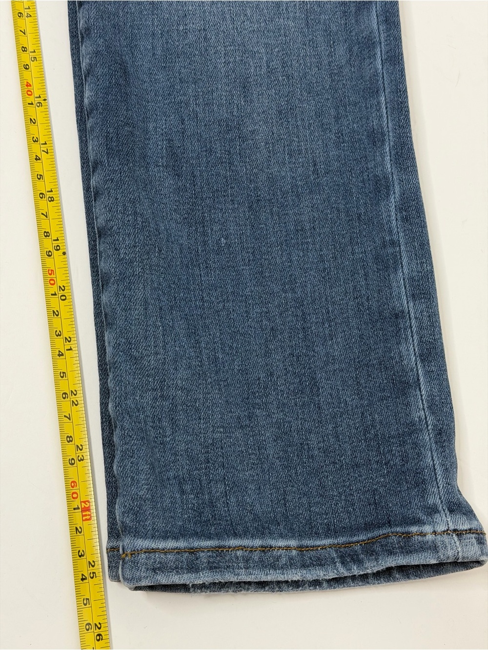 Frame Le High Ankle Straight Leg Jeans Strech Size 25 - Picture 14 of 15